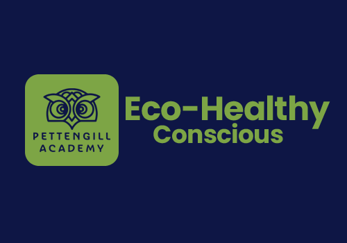 Pettengill Academy is recognized as "Eco-Healthy Conscious," highlighting its commitment to environmental wellness.